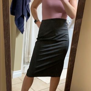 Express High Waisted Skirt Size 6 Below the Knee